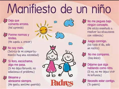 El Manifiesto De Un Niño Imperdible Para Entender Qué Nos Quieren