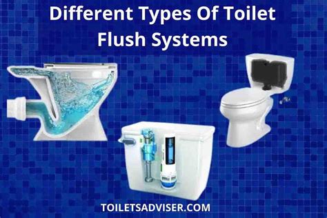 Different Types Of Best Toilet Powerful Flush Systems