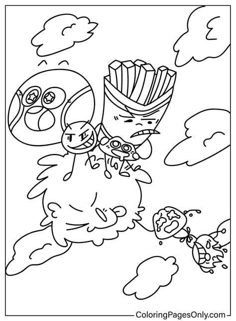 Images Battle For Dream Island Coloring Page Free Printable Coloring