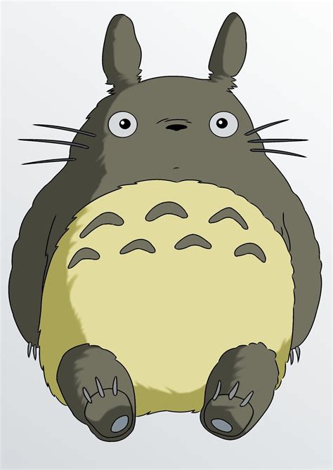 Japanese Cartoon Characters Totoro Japanese Cartoon