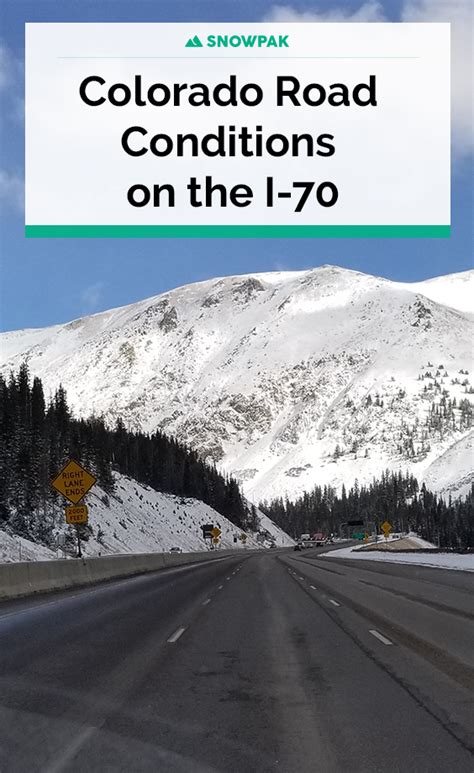 Colorado Road Conditions On The I 70 Colorado Vacation Winter