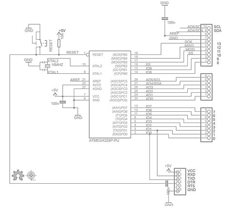 Circuit Diagram Of Arduino Uno