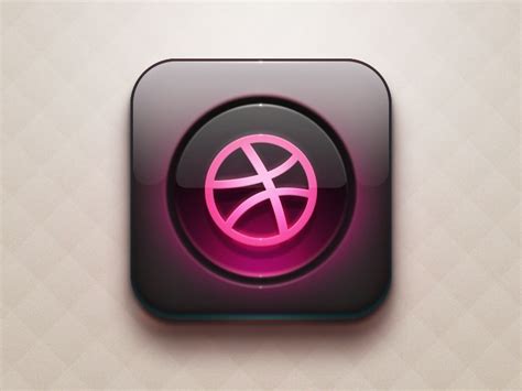 Dribbble Button App Icon Design Dribbble Custom Icons