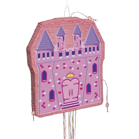 Pinata Jumbo Castle Pop Out Pull String Oz Party Supplies