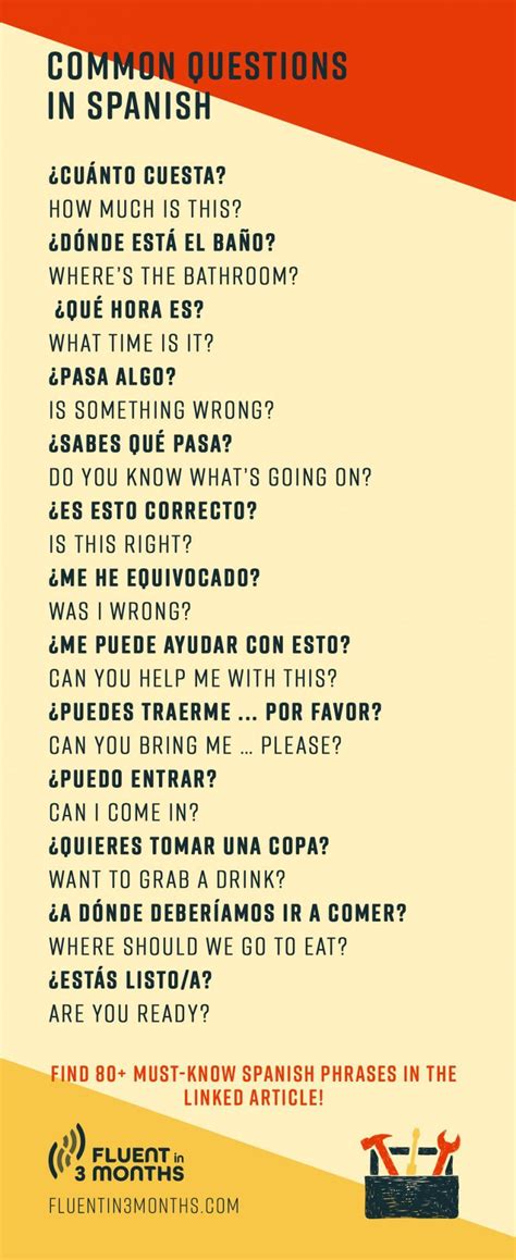 101 Common Spanish Phrases To Start Speaking Spanish Right Now Spanish To English Phrases