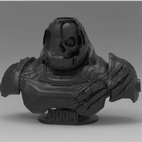 Doom Slayer 3d Print Models In Figurines 3dexport