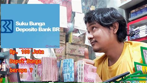 Dengan pengalaman yang panjang itu, bank bri menjadi partner setia masyarakat dalam bidang keuangan. Bunga deposito Bank Bri - YouTube