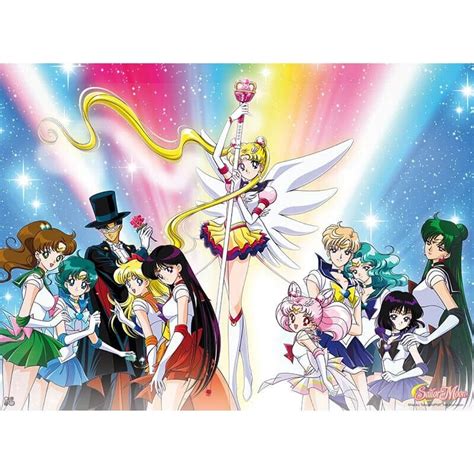 Poster Sailor Moon Rainbow