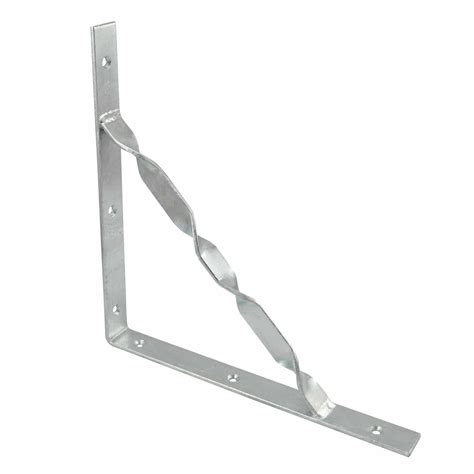 Carinya Twisted Stayed Heavy Duty Angle Bracket Galvanised 400 X 350 X 30mm Mitre10