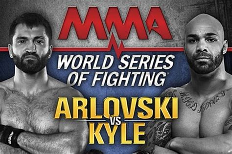 Wsof 5 Fight Card Andrei Arlovski Vs Mike Kyle Preview