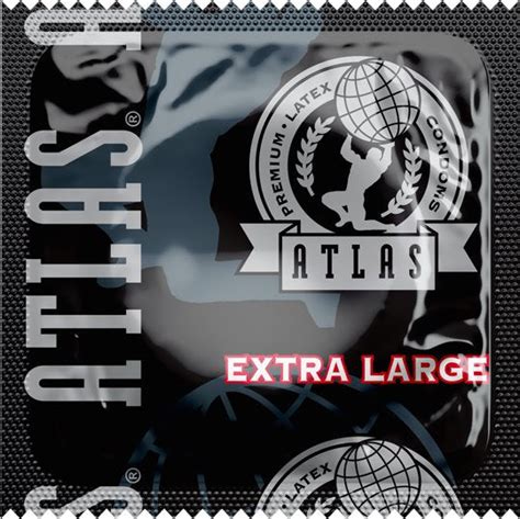 atlas® extra large condoms global protection corporation
