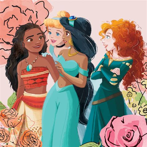 The Ultimate Princess Celebration Artwork Is Too Cute Disney