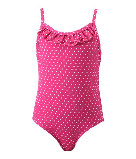 Retours gratuits et faciles pendant 120 jours. Maillot de bain fille 1 pièce à pois | Petit Bateau