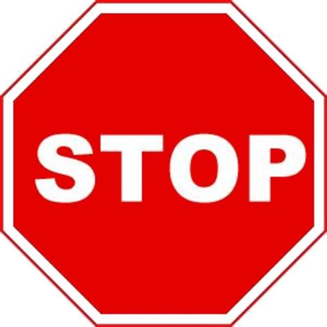 Free Stop Sign Template Download Free Stop Sign Template Png Images