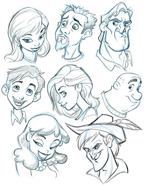More Character Heads By Tombancroft On Deviantart Disney Character