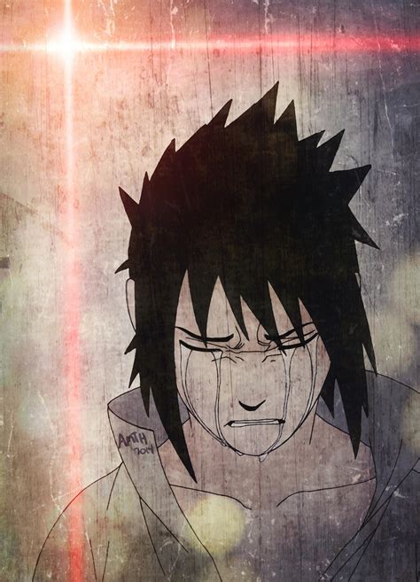 Sasuke Crying For His Brother Itachi By Ocraxhaydon On Deviantart