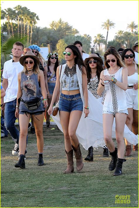 Selena Gomez Flashes Black Bra In Sexy Sheer Dress At Coachella With