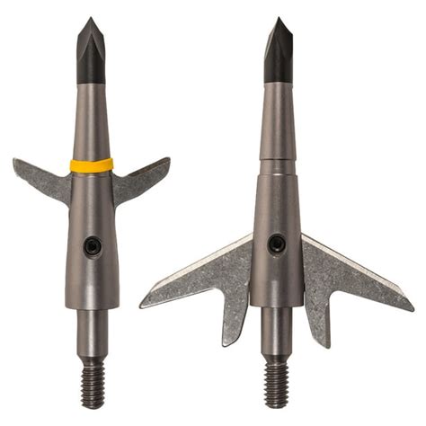 Pack Of 3 219 Expandable Crossbow Broadheads By Swhacker 2 Blade