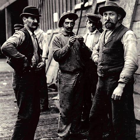 1901 San Francisco Waterfront Workers 1800s Mens Fashion San
