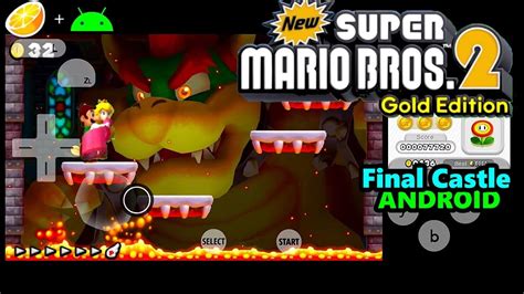 Citra Android Final Castle New Super Mario Bros 2 Gold Edition