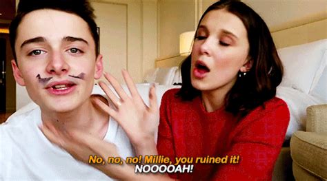 Pein Amber Noah Schnapp And Millie Bobby Brown
