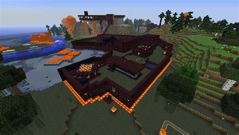 Nether Brick Fortress Minecraft Project