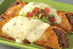 · try this easy, cheesy beef enchilada recipe for a family dinner that brings your favorite flavors to the table. VELVEETA Jalapeno Enchiladas | Recipes, Savoury food, Beef ...