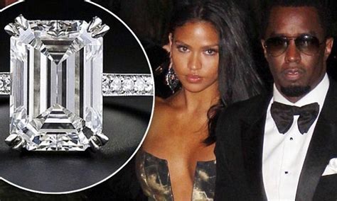 Diddy Shows Cassie Ventura Diamond Engagement Ring On Instagram Daily
