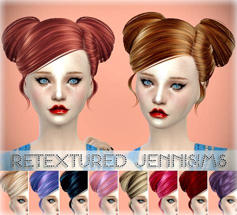 Butterflysims 078 And 091 Hair Retextures At Jenni Sims Sims 4 Updates