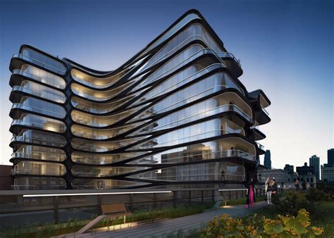 Zaha Hadid Unveils New York Apartment Block Alongside High Line Archdaily