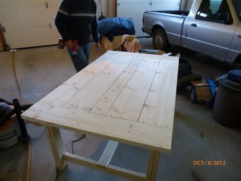 Building A Diy Harvest Table With Ana White Plans The