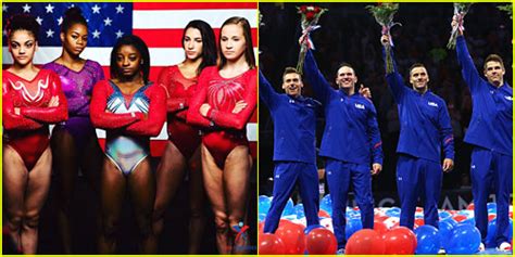 Meet The Womens And Mens Team Usa Gymnastics Teams Ahead Of Rio Summer Olympic Games 2016 Rio