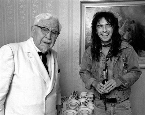 Col Sanders And Alice Cooper Would Love To Know Context Behind This Meeting And The