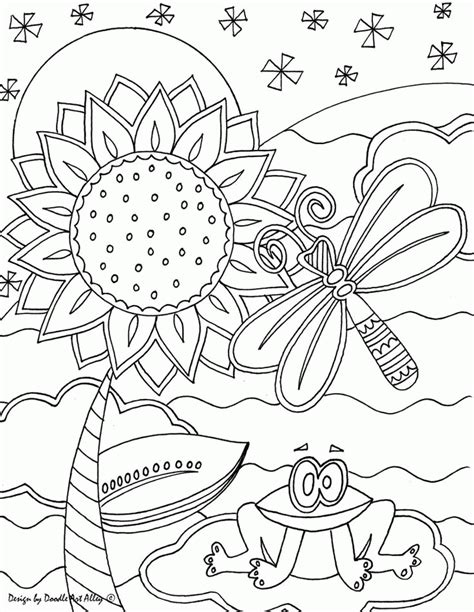 Another exercise to practise summer vocabulary. Doodle Art Alley All Quotes Coloring Pages - Coloring Home