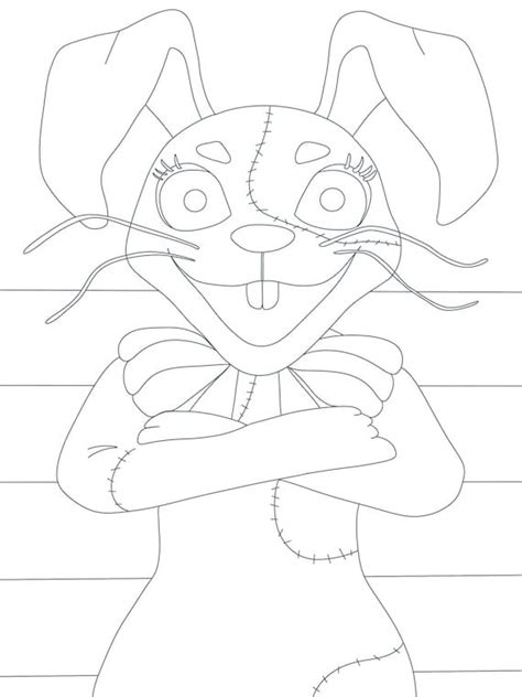Vanny Coloring Pages Printable For Free Download