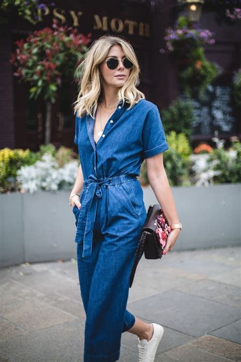 35 best denim jumpsuit outfits ideas for spring new outfits chic outfits summer outfits