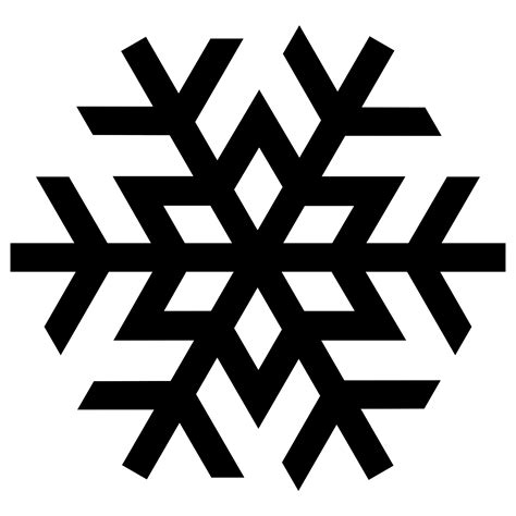 Natal Hitam Snowflake Png Transparan Png Mart