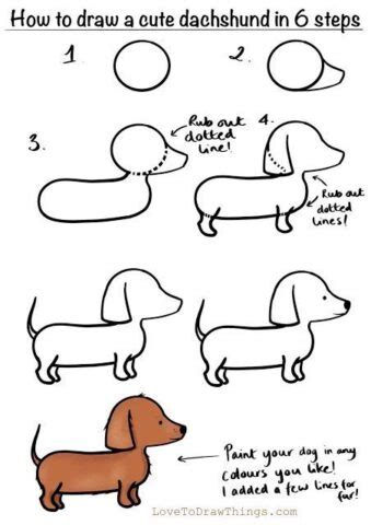 Aprenda Como Desenhar Um Cachorro Em Passos Simples