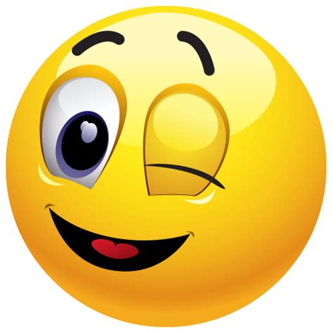 Winking Emoticon Facebook Symbols And Chat Emoticons Clipart Best