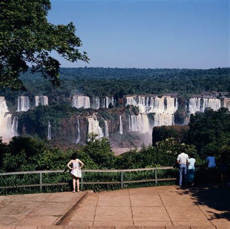View Of Iguazu Falls One Of The Seven Natural Wonders Of The World