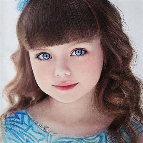 Russian Child Model Hailed The Most Beautiful Girl In The