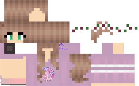 Minecraft Girl Skin Transparent Image Png Play