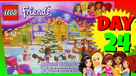 Lego Friends Advent Calendar Day 24 Opening Youtube
