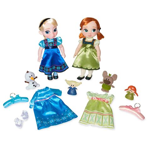 Buy Disney Anna And Elsa Singing Dolls Deluxe Gift Set Animators Collection Online At