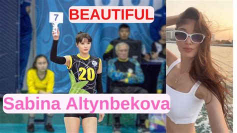 Sabina Altynbekova Barbie Volleyball Player Youtube