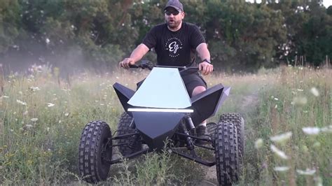 Someone Built Their Own Tesla Cyberquad And Its Awesome Gallery