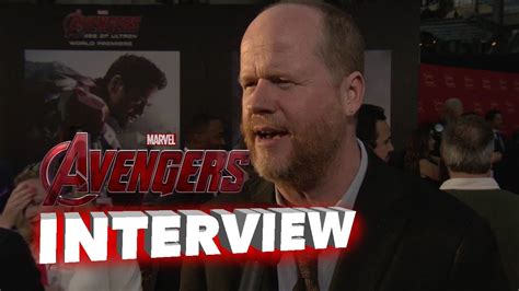 Marvels Avengers Age Of Ultron Director Joss Whedon World Premiere