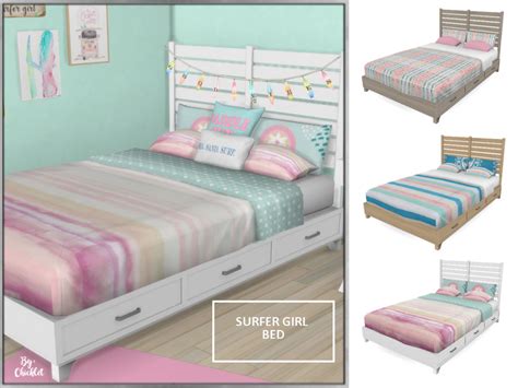 Sims 4 Custom Content Single Beds Fopole
