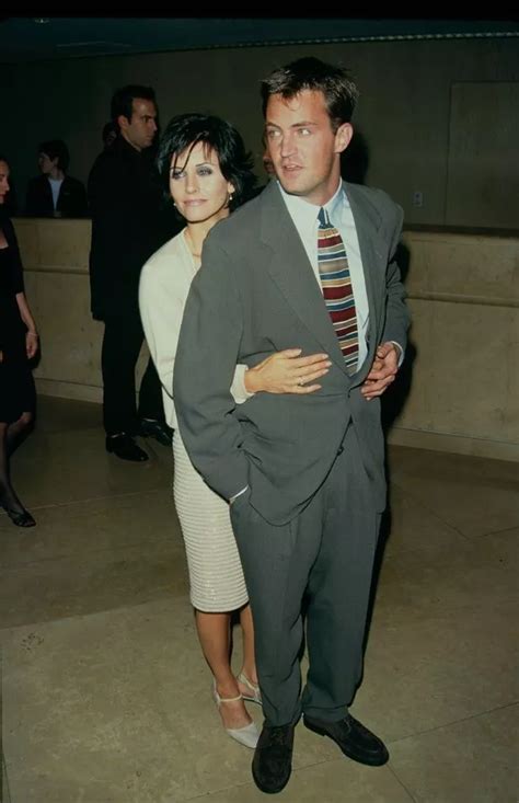 friends matthew perry has always been in love with courteney cox and can t get over her