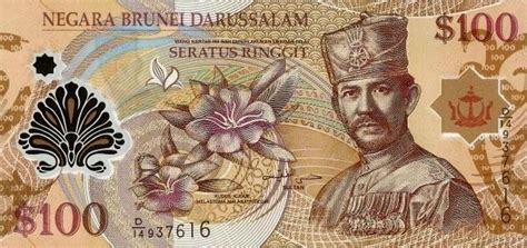 Mari kita lihat daftar mata uang tersebut. Matawang Brunei (BND) 100 Ringgit Brunei | Currency design ...